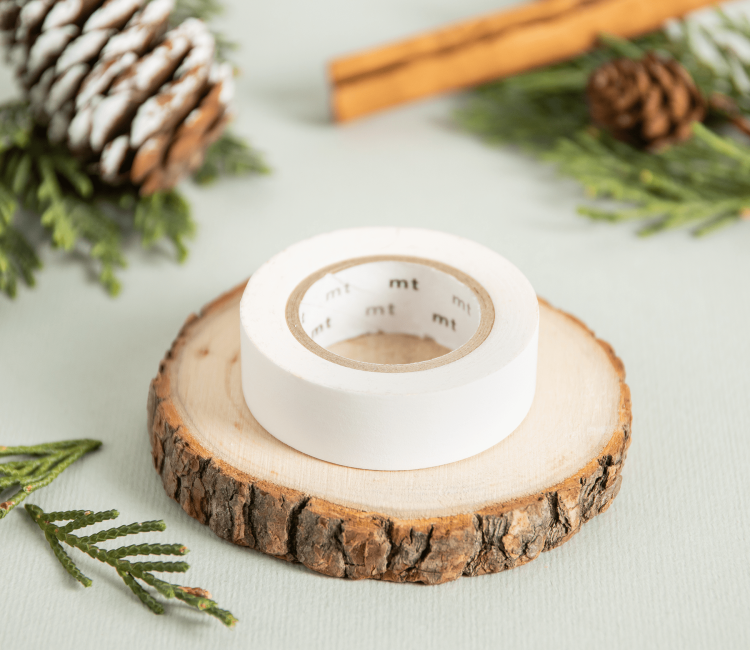 Washi tape bianco opaco