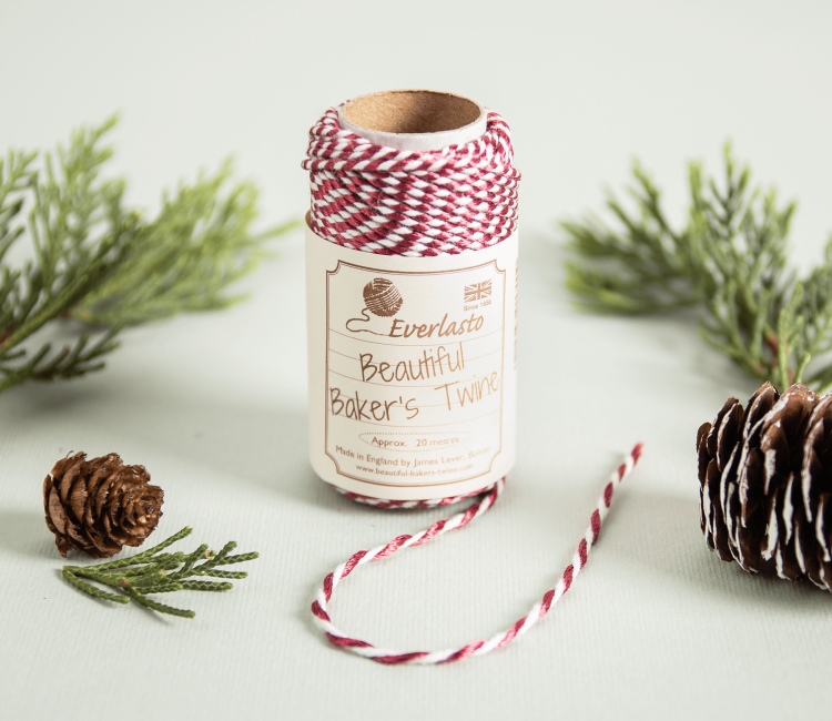 Cordino baker's twine bicolore in cotone per eleganti decorazioni