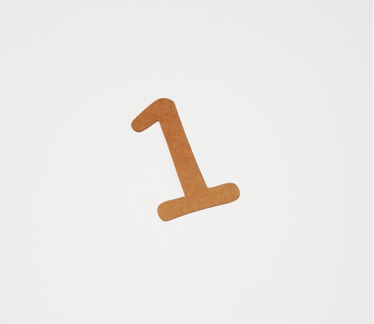 Decorazioni topper con numeri