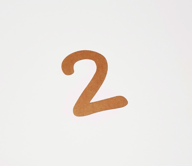 Decorazioni topper con numeri