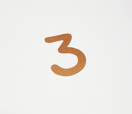 Decorazioni topper con numeri