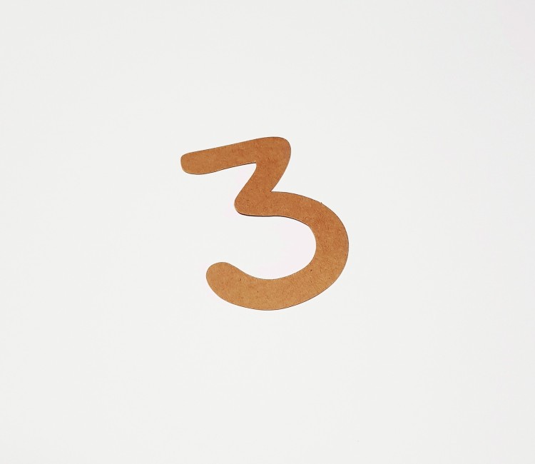 Decorazioni topper con numeri