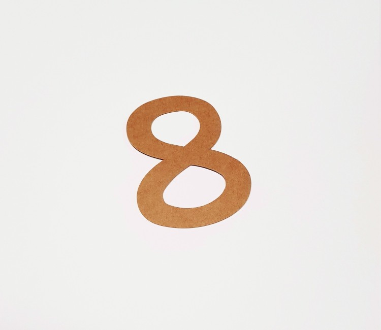Decorazioni topper con numeri