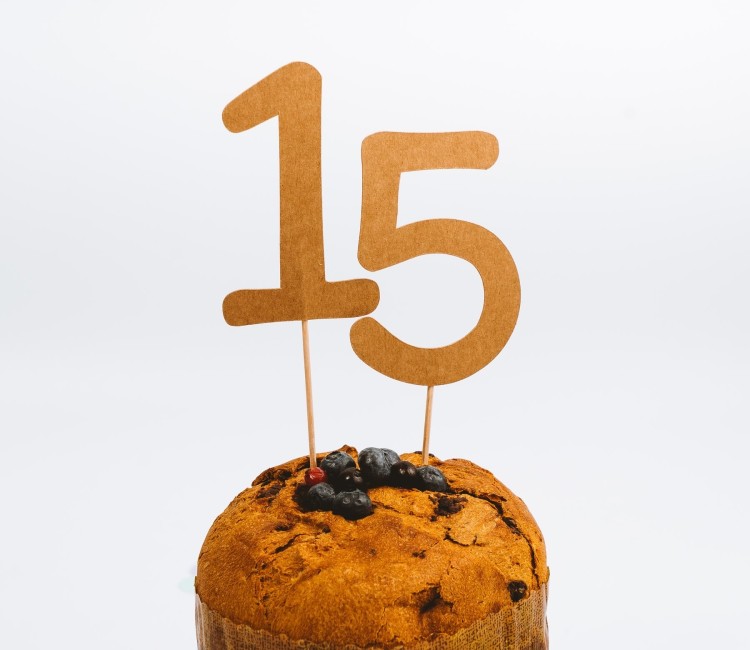 Decorazioni topper con numeri