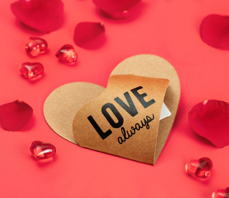 Scatola a Cuore per Buoni o Biglietti 