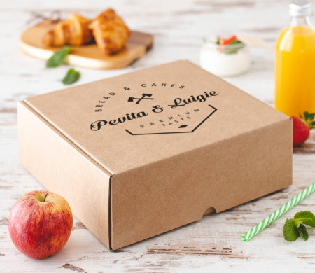 Scatola in Cartone per la Prima Colazione