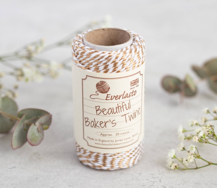 Cordino baker's twine bicolore in cotone per eleganti decorazioni
