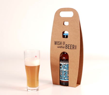 Scatola singola per birra con stampa Scatola singola per birra con stampa