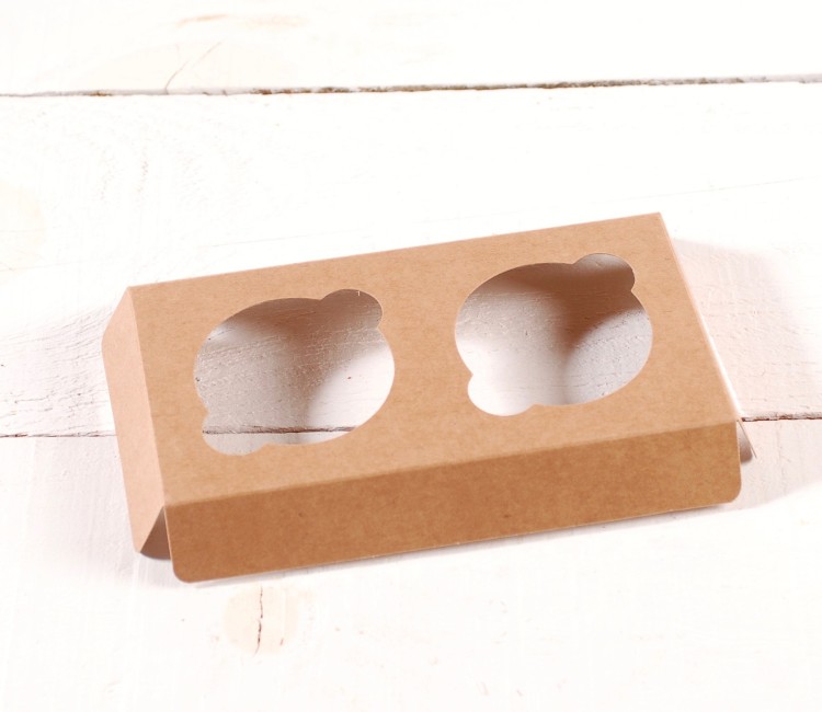 Holder per 2 cupcake, ideale per le pasticcerie Holder per 2 cupcake, ideale per le pasticcerie