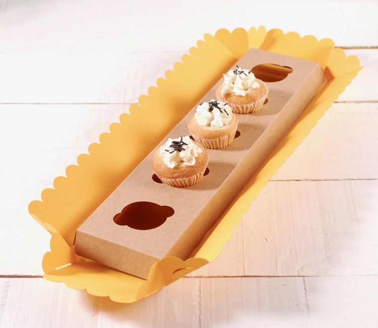 Holder per 5 mini cupcake, ideale per le pasticcerie