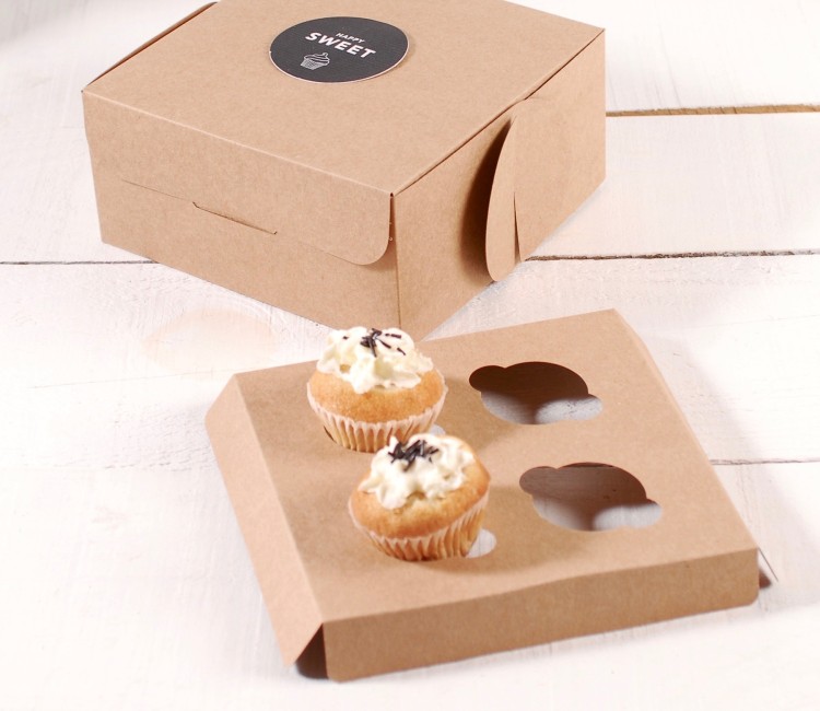 Holder per 4 mini cupcake, perfetto per le pasticcerie
