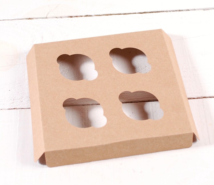 Holder per 4 mini cupcake, perfetto per le pasticcerie