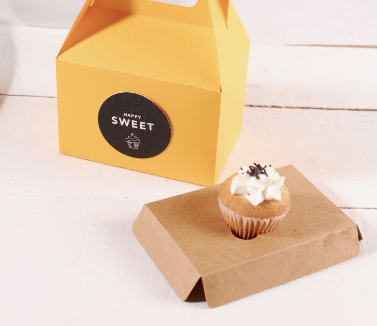 Holder per 1 mini cupcake, per le scatole dei dolci