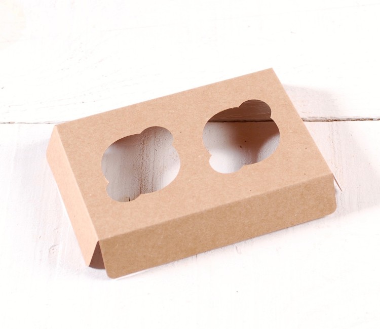 Holder per 2 mini cupcake, ideale per le pasticcerie