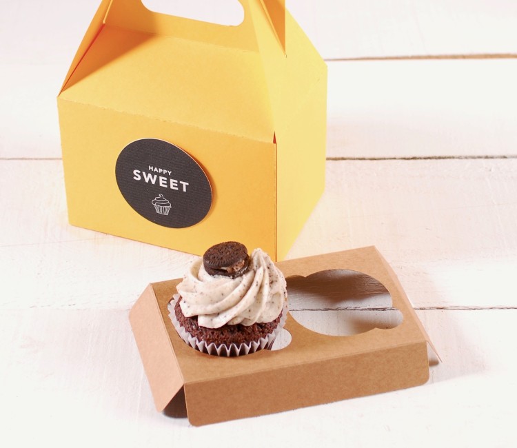 Holder per 2 cupcake, per pasticcerie e negozi