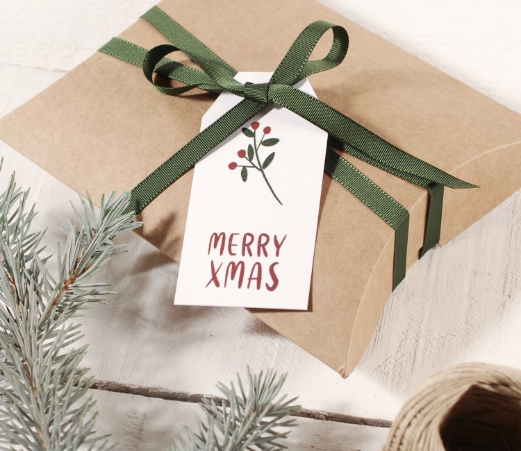 Pack di etichette di Natale