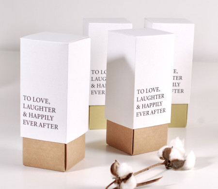 Scatola decorata per matrimoni