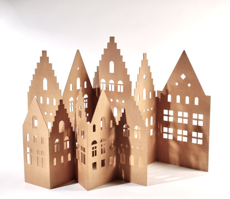 Case di Natale decorative