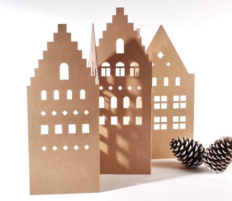 Case di Natale decorative Case di Natale decorative