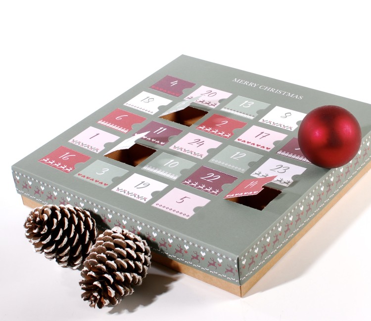 Calendario dell'Avvento da riempire Calendario dell'Avvento da riempire