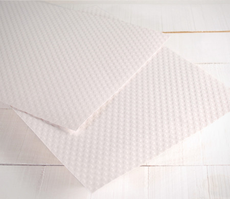 Carta Goffrata a Forma di Cuori