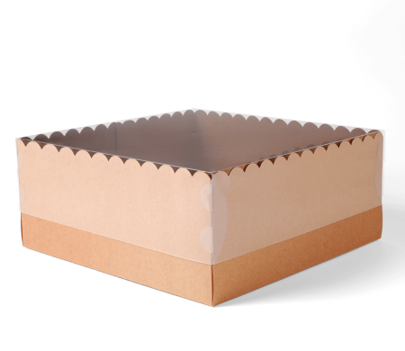 Scatola per Torte con Coperchio Trasparente
