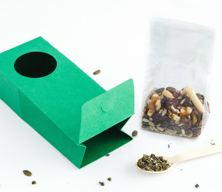 Scatola con finestra per cibo