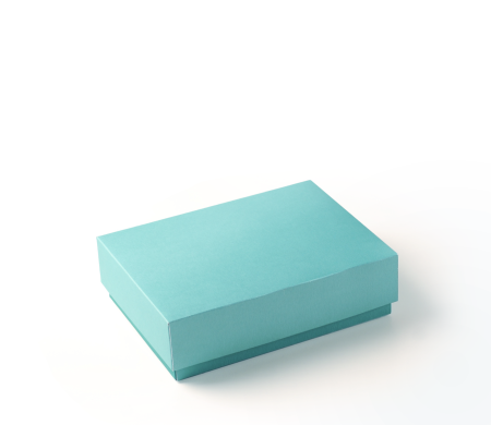 Scatola revestita rettangolare. Design e prezzo unici