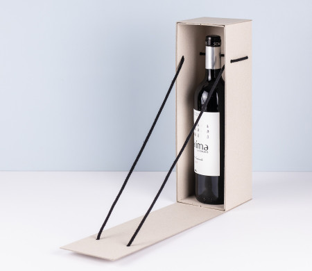 Scatola per Bottiglie Molto Originale e Resistente