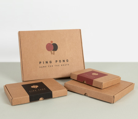 Scatola postale piatta