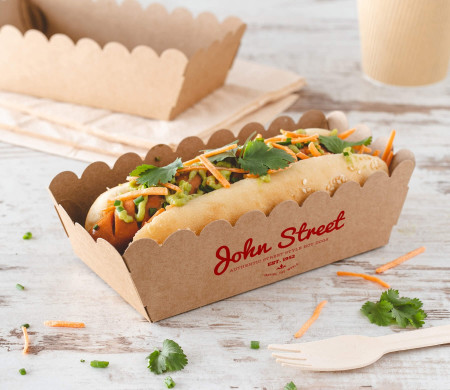 Barchetta per hot dog e dolci
