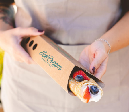 Contenitore per crepes, una scatola ideale per il tuo food truck