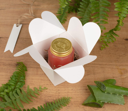 Originale Scatola per Creme a Forma di Fiore