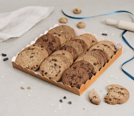 Vassoio di cartone per biscotti, sandwich o aperitivi