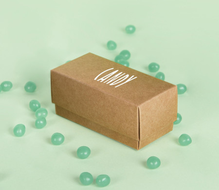 Scatola in Cartone con Coperchio, Perfetta come Confezione Regalo