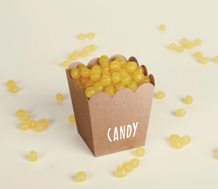 Scatola da Pop Corn per Feste ed Eventi