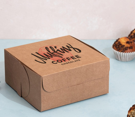 Originale Scatola in Cartone per Cupcake