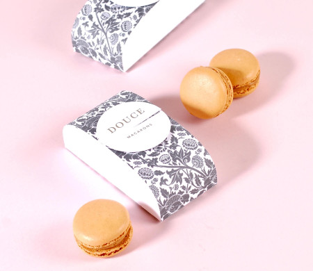scatola per due macaron