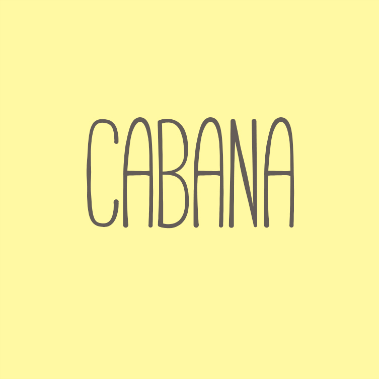 font-gratis-cabana