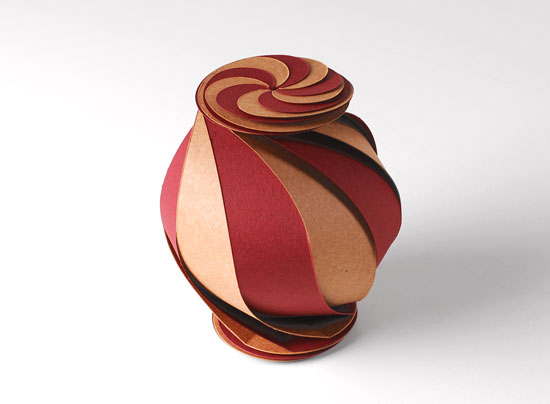Scatola regalo a forma di spirale