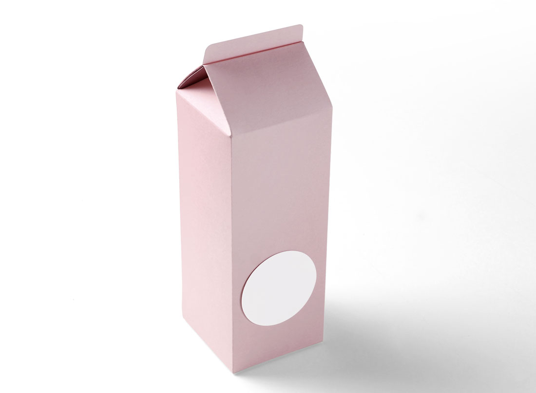 Scatola regalo a forma di tetra brik