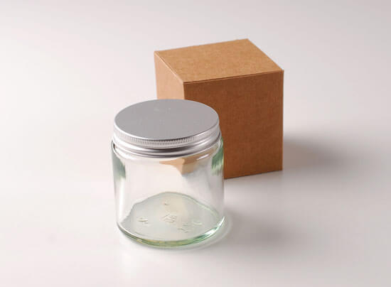 Barattoli di vetro per creme e cosmetici