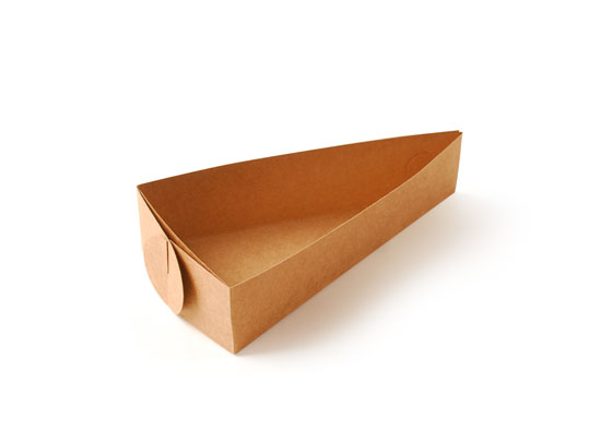 Scatola porzione di torta