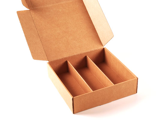 Scatola piatta con holder per birre