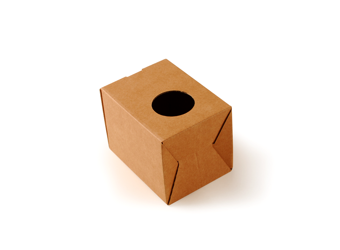 Scatola per tazza senza manico
