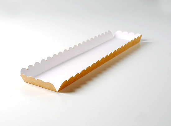 Vassoio di cartone per biscotti