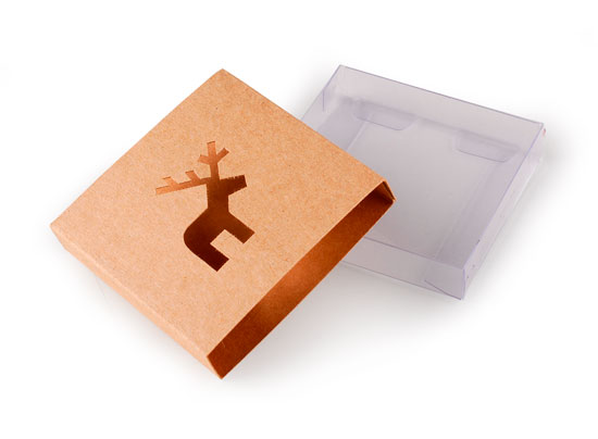 Scatola con fascia intagliata