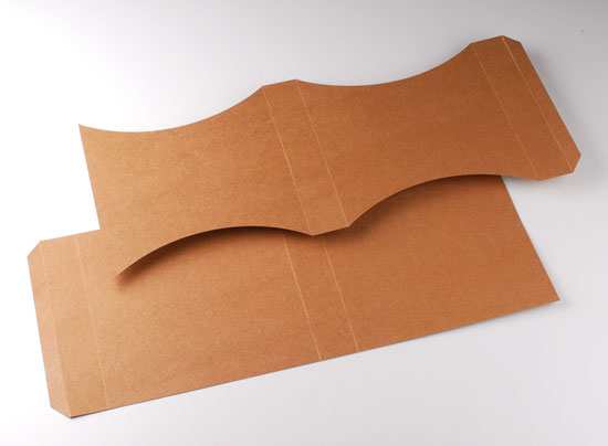 Scatola regalo quadrata con fascia